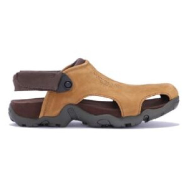 (First Copy) Woodland Men Khaki Closed Toe Sandals