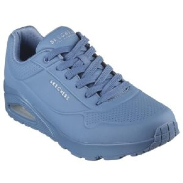 (First Copy) Skechers Mens UNO - Stand ON AIR Light Denim Casual Sneakers, 6 UK (7 US)